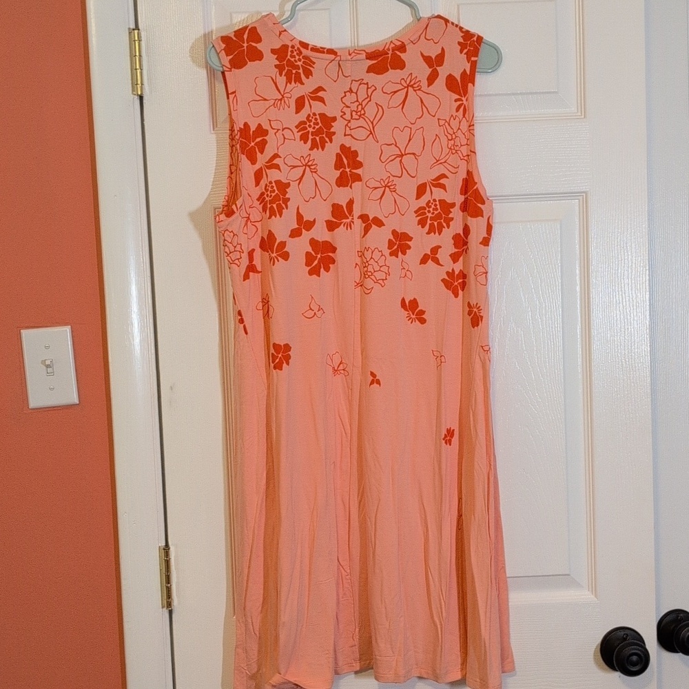 Style&Co Floral Sleeveless Summer Dress - Picture 6 of 6